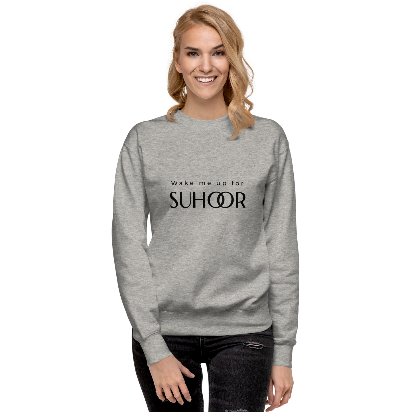 Unisex Adult Premium Suhoor crew neck Sweatshirt