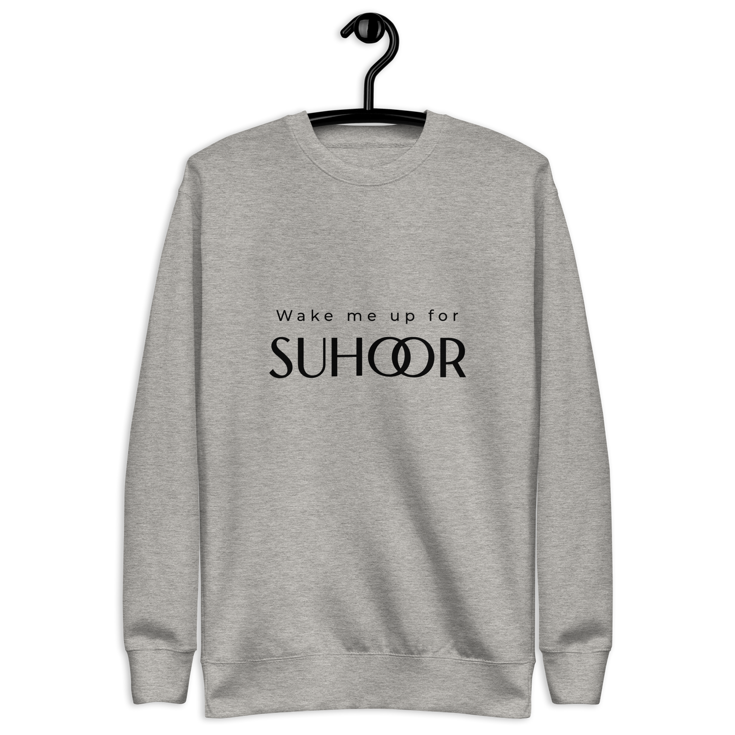 Unisex Adult Premium Suhoor crew neck Sweatshirt