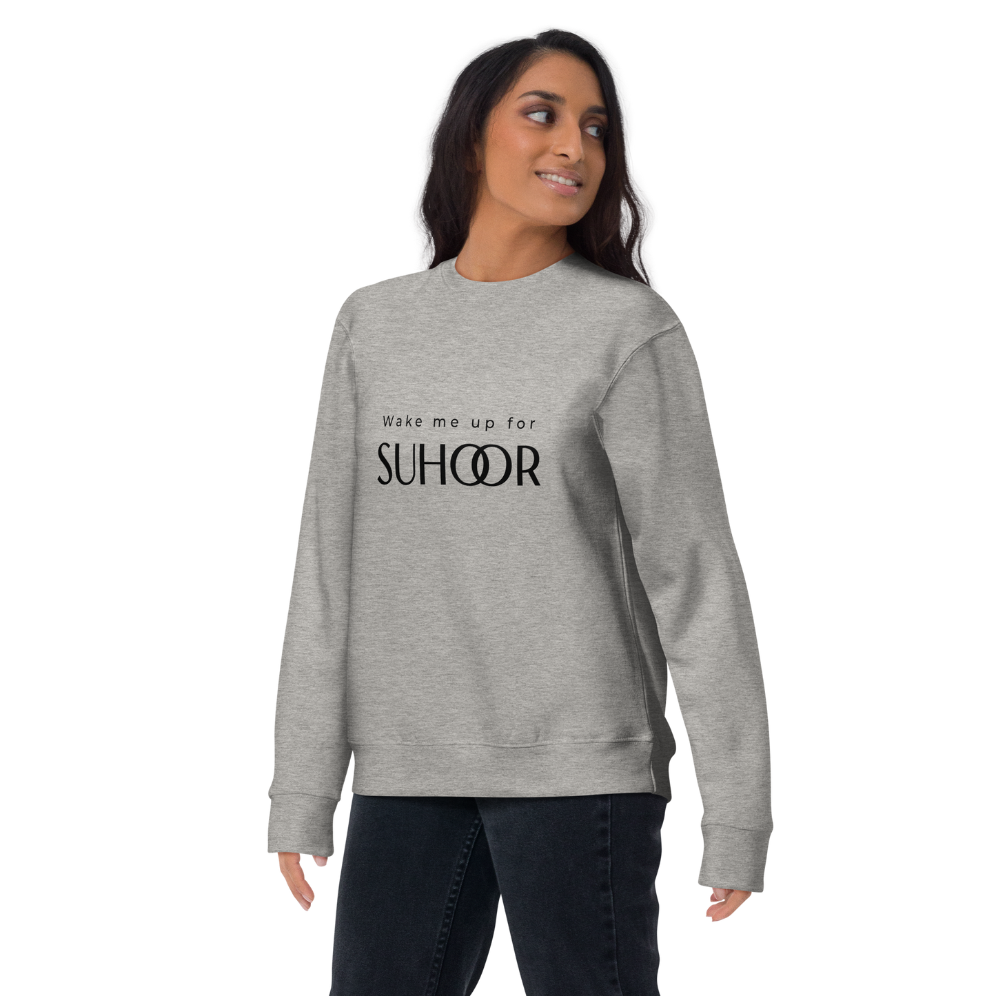 Unisex Adult Premium Suhoor crew neck Sweatshirt