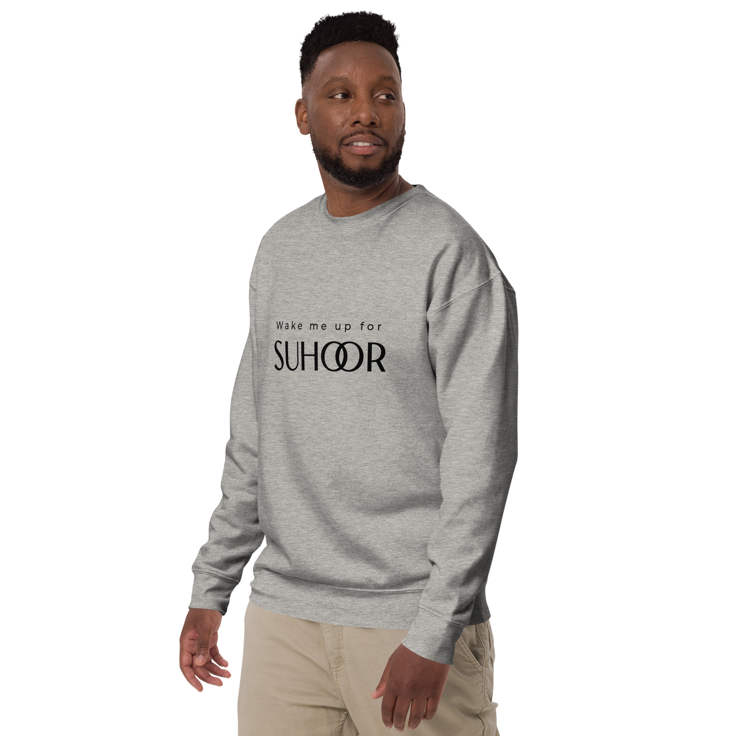 Unisex Adult Premium Suhoor crew neck Sweatshirt