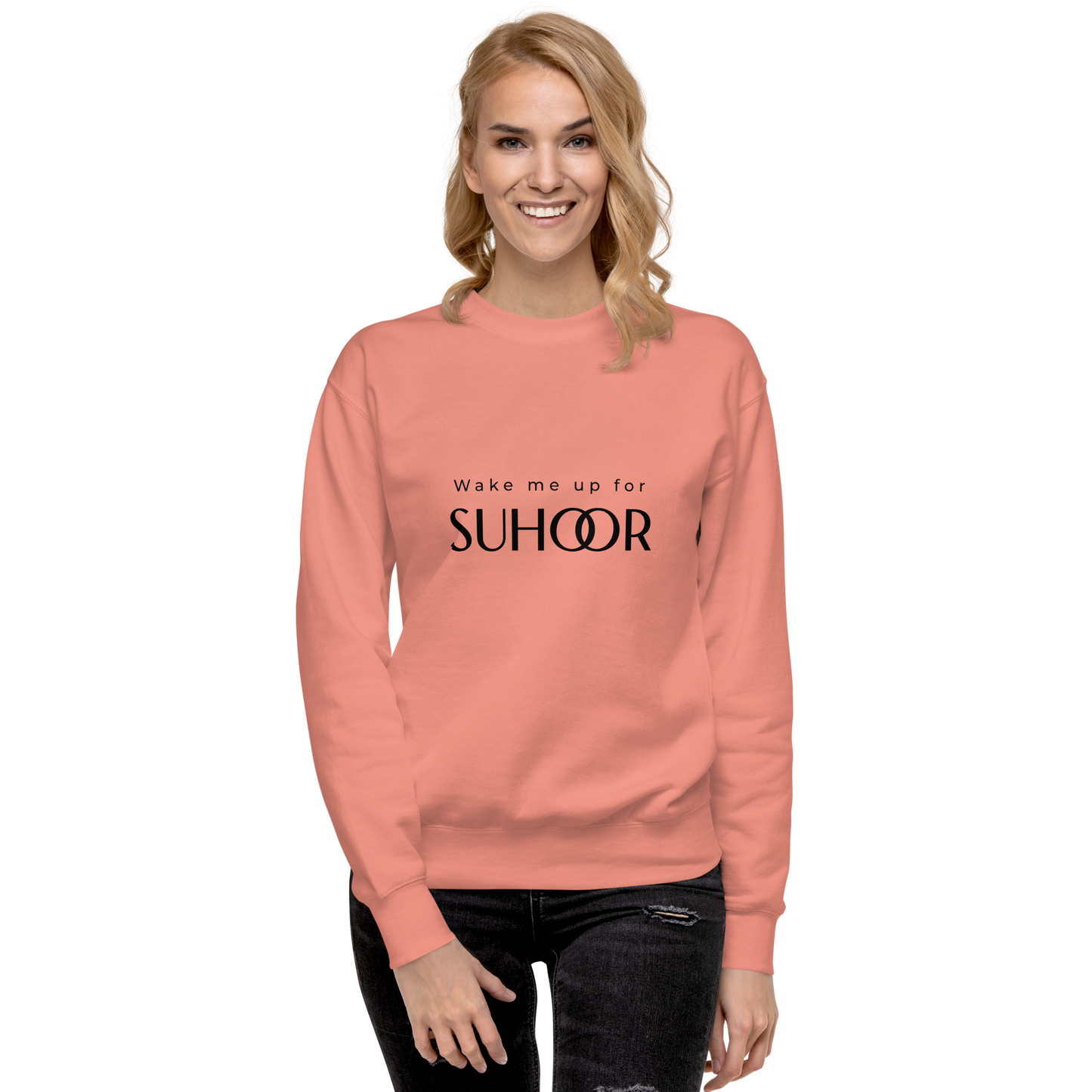 Unisex Adult Premium Suhoor crew neck Sweatshirt