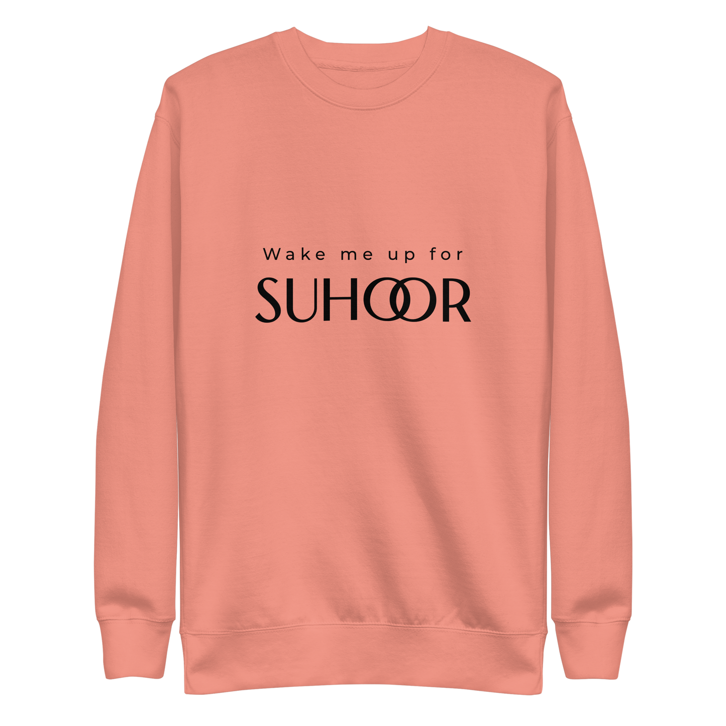 Unisex Adult Premium Suhoor crew neck Sweatshirt