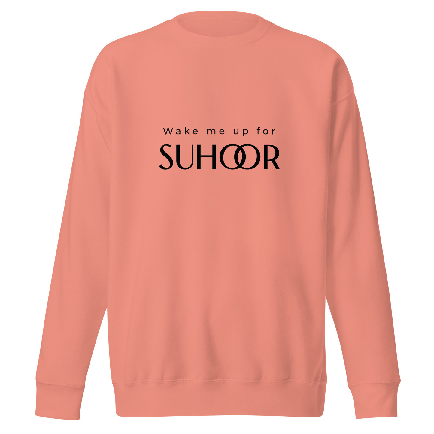 Unisex Adult Premium Suhoor crew neck Sweatshirt