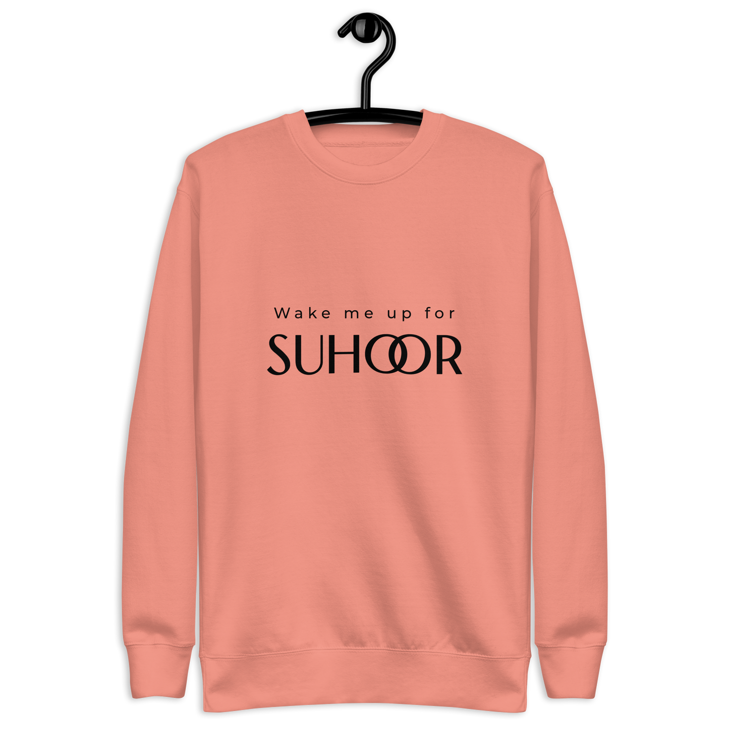 Unisex Adult Premium Suhoor crew neck Sweatshirt