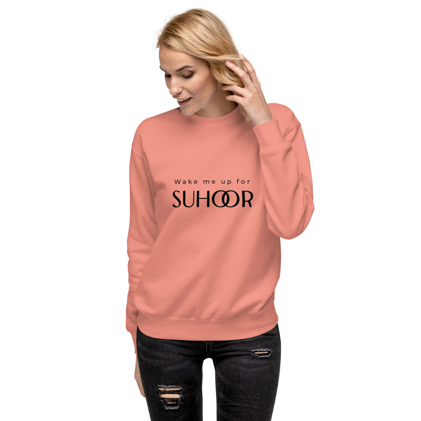 Unisex Adult Premium Suhoor crew neck Sweatshirt