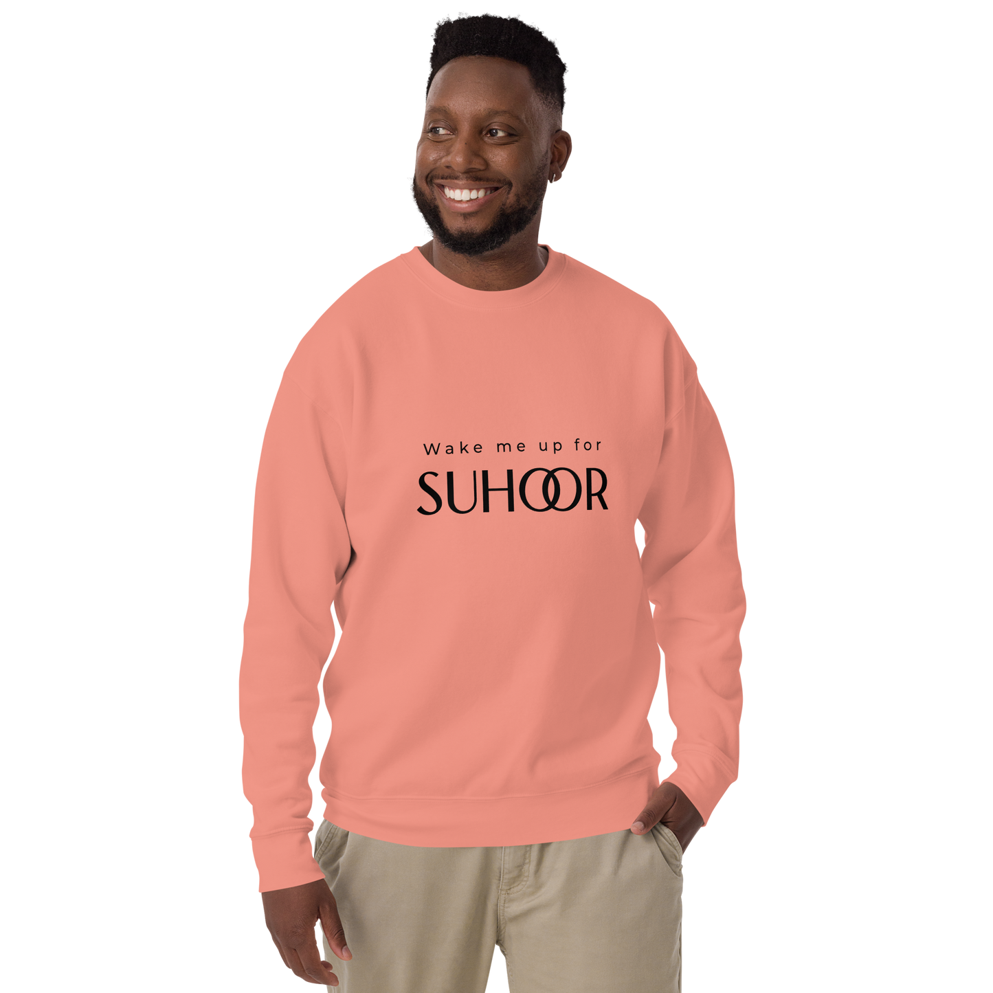 Unisex Adult Premium Suhoor crew neck Sweatshirt