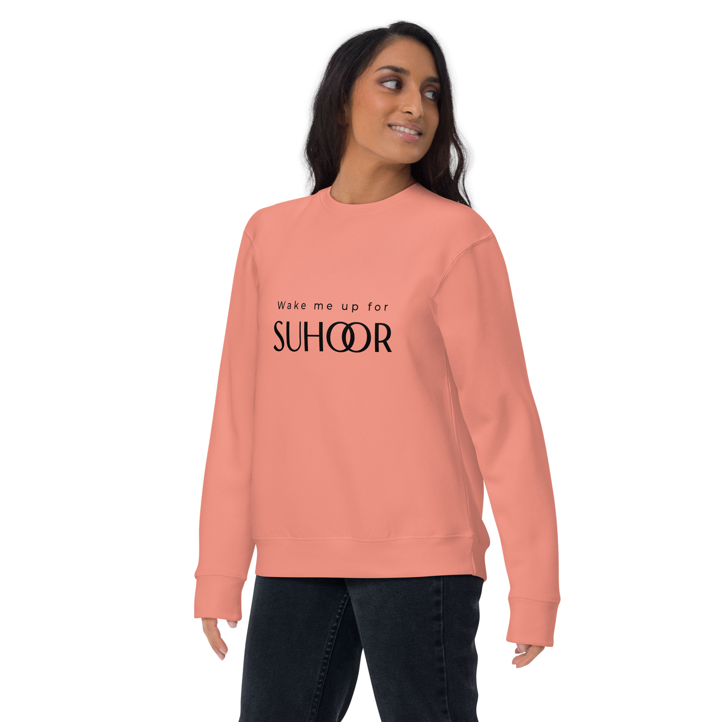 Unisex Adult Premium Suhoor crew neck Sweatshirt