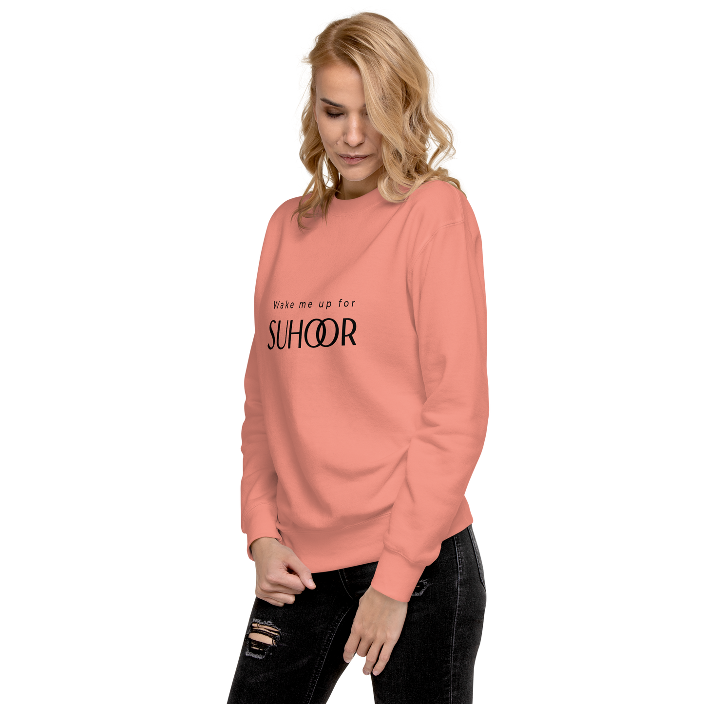 Unisex Adult Premium Suhoor crew neck Sweatshirt