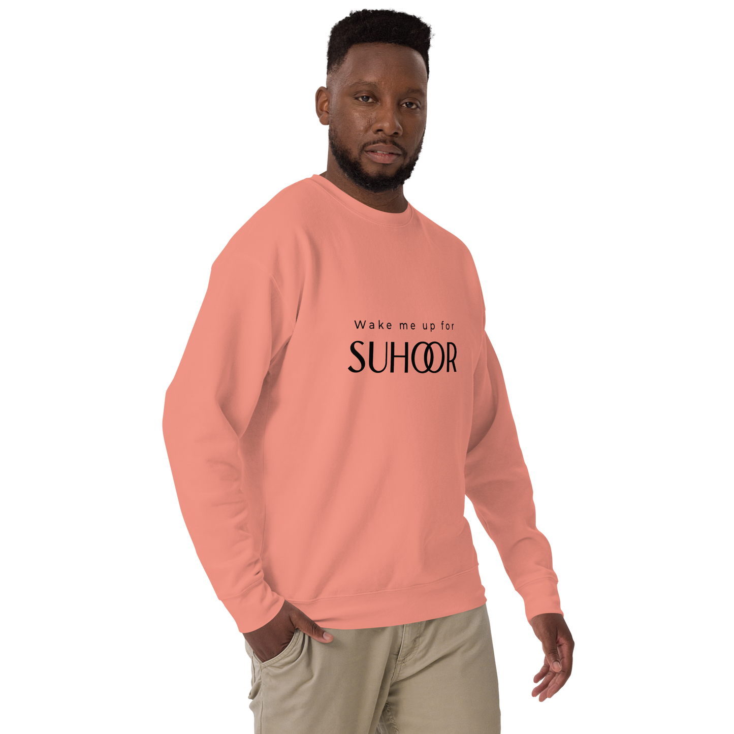 Unisex Adult Premium Suhoor crew neck Sweatshirt