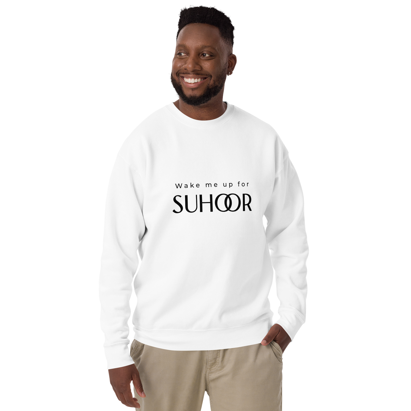 Unisex Adult Premium Suhoor crew neck Sweatshirt