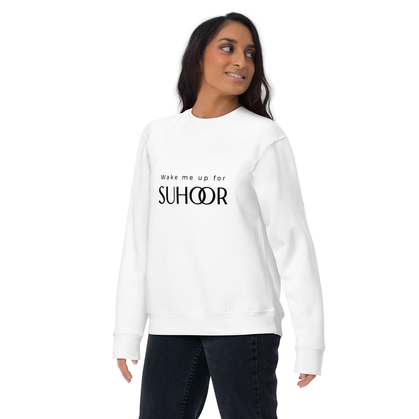 Unisex Adult Premium Suhoor crew neck Sweatshirt