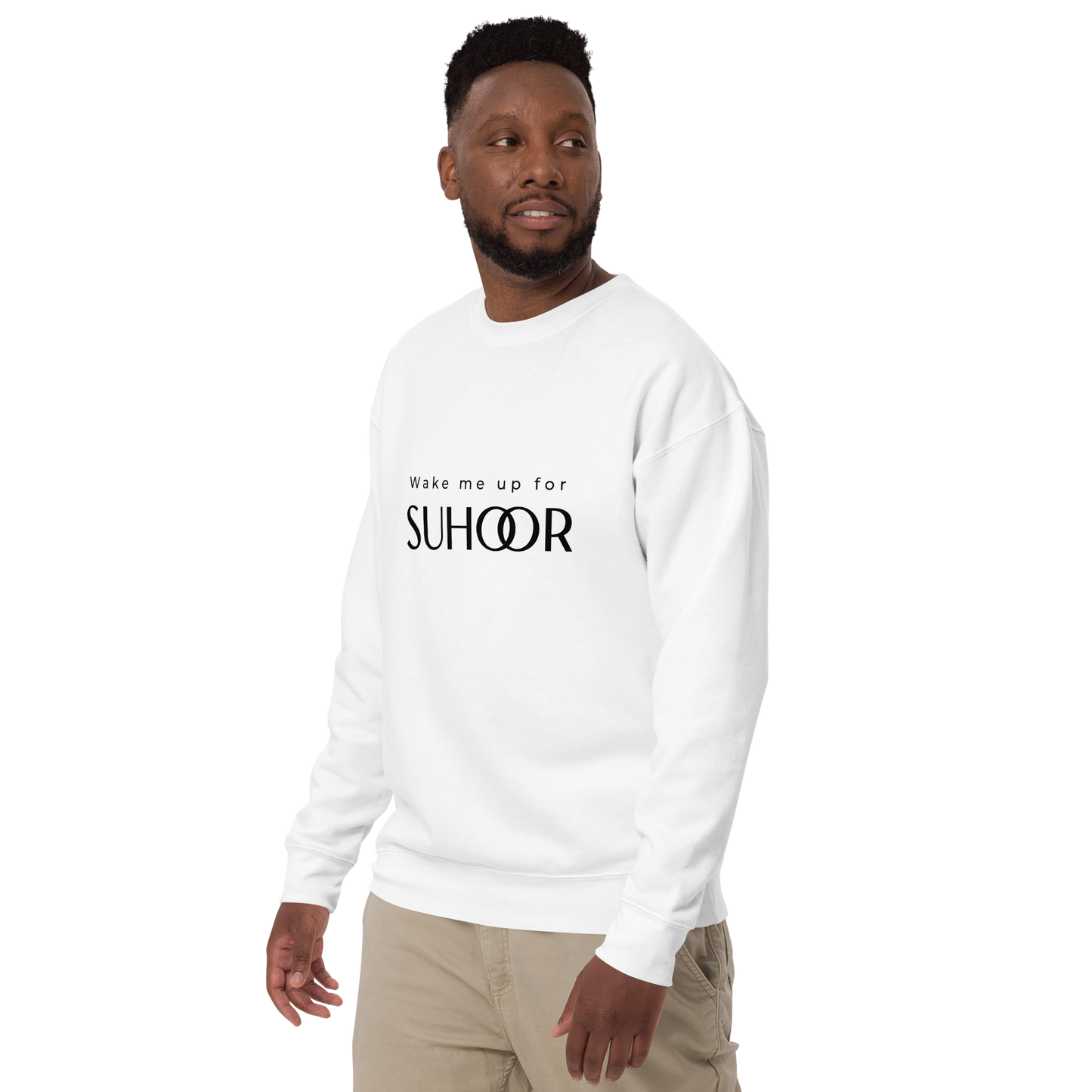 Unisex Adult Premium Suhoor crew neck Sweatshirt